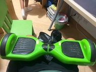 Green hoverboard with perfect working speakers