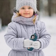 便攜 10000mAh 迷你可愛小狗暖手器4檔溫度控制帶行動電源功能 ofyckp Portable 10000mAh Mini Lovely Dog Design USB Rechargeable 