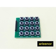 4x4 matrix micro switch keypad
