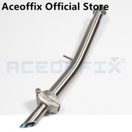 ACEOFFIX for Brompton Bike 2022 Head Tube S/M Type Nickel Plated Chrome Molybdenum Steel Stem