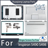 New Case For Inspiron 5498 5490 Laptop LCD Back Cover Front Bezel Hinges Palmrest Top Lower Bottom C