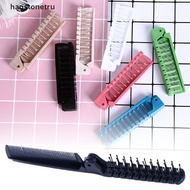 TR  portable travel hair comb brush foldable massage hair comb anti-stati chair comb n