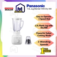 Panasonic 1.5L Plastic Jug Blender with Dry Mill MX-EP5111 | MX-EP5111WSK (White) / MX-EP5111KSK (Bl