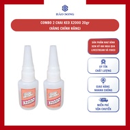 Combo of 2 bottles of multi-purpose GLUE X2000 20gr/1 bottle, super glue for all materials, X2000 gl
