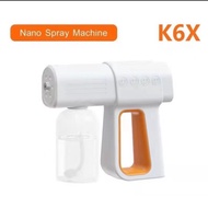 K6X Wireless Nano Atomizer spray Disinfection spray Gun Sanitizer spray machine