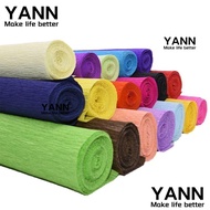 YANN1 Flower Wrapping Bouquet Paper, DIY Production material paper Crepe Paper,  Thickened wrinkled 