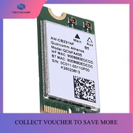 TECHCHIP-QCA9377 QCNFA435 Bluetooth4.1 WiFi Card 433Mbps 802.11AC 2.4G/5Ghz NGFF Network Adapter for