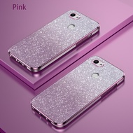 For OPPO F5 Case Shockproof TPU Electroplated Glitter Phone Casing For OPPO F5 Back Cover