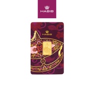 HABIB 2.5g 999.9 Gold Bar (Wau) Manufactured By LBMA Goods Delivery Refiner