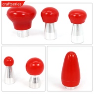 CRAFTSERIES 6Pcs Car Dent Leather Hat Hammer Replacement Head Dent Repair Replacement Head Hook Top 