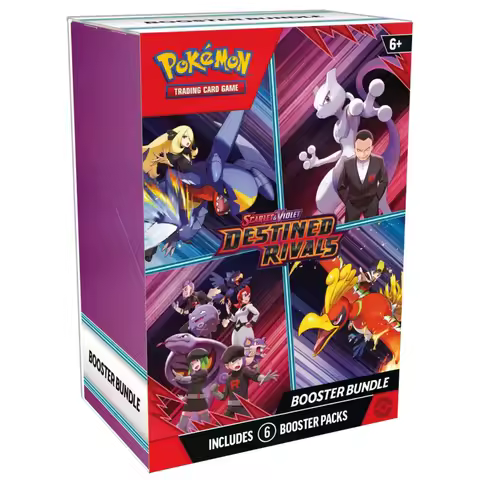 sv10 Booster bundle Pokemon Destined Rivals Prismatic Evolutions Card Stellar Crown 151 English Boos