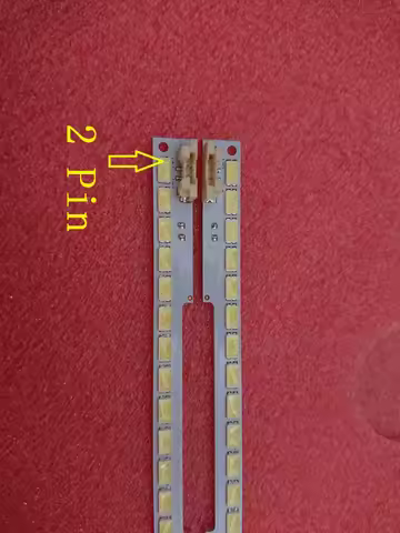 2pcs LED backlight strip For Samsung UE55D6100 UE55D6100SW UA55D6600 UA55D6000 UN55D6000 UN55D6300 B