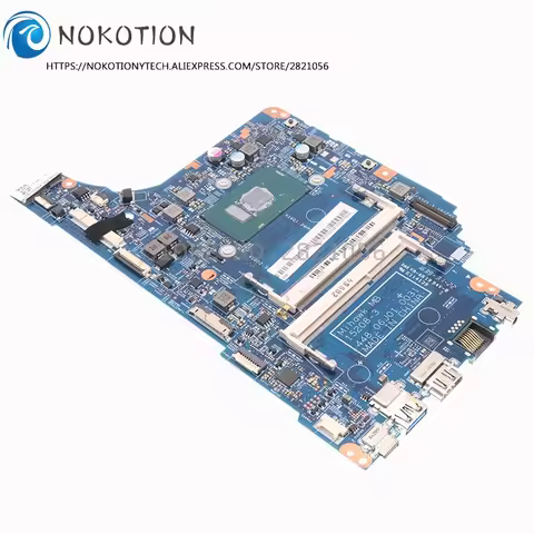 NOKOTION For ACER aspire V3-372 V3-372T laptop motherboard SR2EU I3-6100U CPU 15208-3 448.06J01.0031
