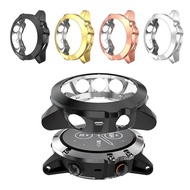 Plating Case For Garmin Fenix 5X 5 Screen Protector Case For Garmin Fenix5 Fenix5X Watch Accessories Protective Cover Shell