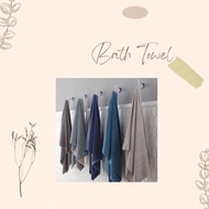 Norwex Bath Towel Graphite Teal Denim Lavender Vanilla Striped Trend Ultra Plush Sage