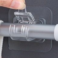 RETAIL Multifunctional Curtain Pole Hook Socket Hanger Clip Bracket Without Drilling HM1003 - BP