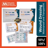 Waterproof Wound Dressing (6x7cm/ 10x10cm) - 100's/50's