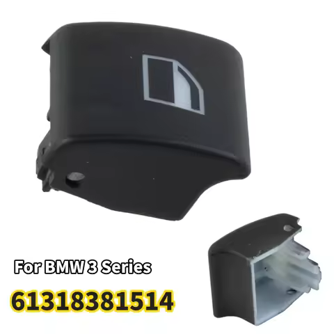 1Pc Car Window Switch Repair Button For BMW 3 Series E46 97 20 61318381514 Glass Switch Button Cover