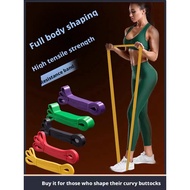 Resistance Band Yoga Elastic Band Fitness tpe Multifunctional Pull Rope Pull-Up Auxiliary Band Track