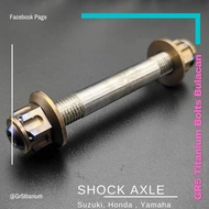 Gr5 Titanium Shock axle