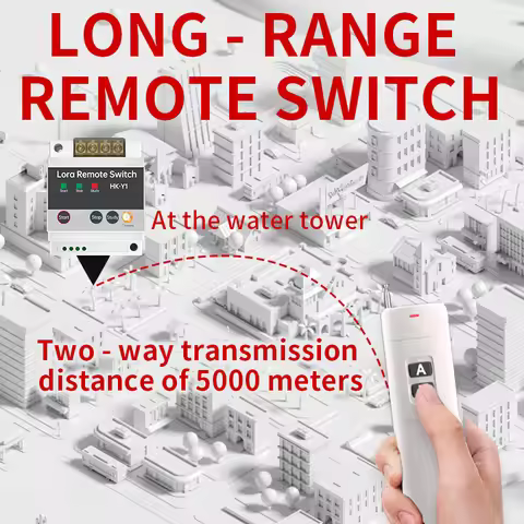 433mhz Long Range Remote Control Lora Rf Wireless Transmitter HK-FK1-X