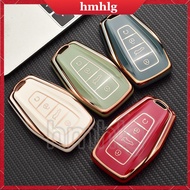 【Available】For Proton x50 X70 Car Remote Key Cover Case Shell Key Chain Cover Fob Case Plating TPU Key Protection Accessories Keychain