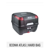 GIVI BOX B33NM ATLAS ~ 💯%ORIGNAL GIVI NEW (FREE T-SHIRT)
