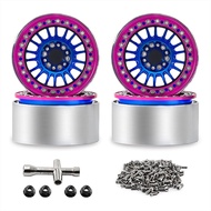 Alumimum Alloy 2.2 inch Beadlock Wheel Rims for 1/10 SCX10 90046 AXI03007 TRX4 TRX6 VS4-10 H8H Gen7 
