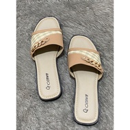 Women's flip-flop sandals with flad motif,/ my flip-flop sandals, latest women's flip-flop sandals