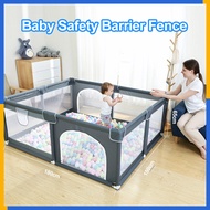 Playpen for Baby Safety Fence Kids Stainless Steel Frame With Edge Protector Indoor Baby Playpen Game Sturdy Guard Pagar Baby  Children Pagar Baby Safety