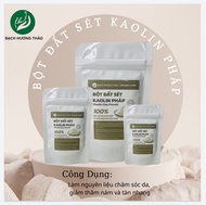 BỘT ĐẤT SÉT KAOLIN PHÁP (Kaolin Clay French) bột mặt nạ tự nhiên dưỡng trắng làm đẹp bạch hương thảo