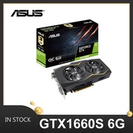 ✥❀placa de video card ASUS GTX 1660S SUPER 6G 192bit gddr6 nvidia geforce graphic plates used   card