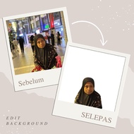 SERVIS EDIT BACKGROUND GAMBAR PASSPORT / SEKOLAH / KERJA