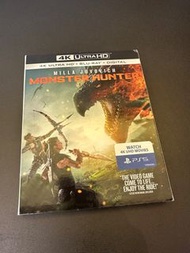 Monster Hunter 4K Blu Ray 魔物獵人 藍光