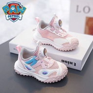 AT/ PAW Patrol Children's Shoes2024Summer Super Soft Mint Mambo Girls' Breathable Boys' Thin Rotating Button Sneaker XZZ