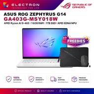 Asus ROG Zephyrus G14 GA403G-MSY018W 14'' 3K 120Hz Gaming Laptop ( GeForce RTX™ 5060 8GB, AI 9 465, 