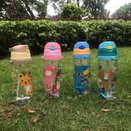 BPA FREE Water Bottle Kids Kids Bottle With Straw Botol Air Kids Water Bottle Bros Water Bottle Kids