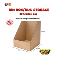 Bin Box Size 30x30x25 cm Joint Storage Box/ Archive Cardboard/ Storage Box/