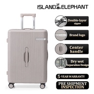 ISLAND ELEPHANT Anti-Theft Zipper Luggage Travel Bag Hand Carry 20/24/28inch Luggage 20 Inch Luggage