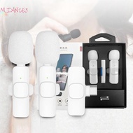 MIZ 1 bộ âm thanh di động video ghi âm mini microphone cho Android PC máy ảnh trực tiếp chơi game đi