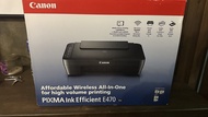 Canon PIXMA Ink Efficient E470 無線多功能打印機