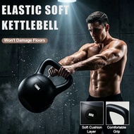 Kettlebell Soft-Shell Lelaki 4kg–12kg, Kettlebell untuk kegunaan di rumah peralatan kecergasan tahan
