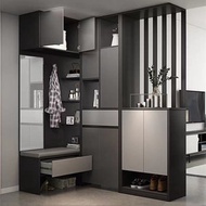 Carpenter - 轉角L型玄關櫃鞋櫃隔斷酒櫃簡約北歐現代超大儲物櫃入門間廳櫃