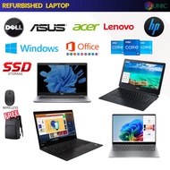 Laptop murah mix Model Dell HP Lenovo Core  i3 /i5/ i7 Gaming Laptop [ USED ]