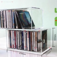 C cd Storage Box Storage Bag CD Box Transparent Acrylic Dormitory Desktop Anti-dust cd Storage Disc 