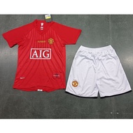 British Authentic Umbro Retro Jersey Red Devils Home And Away On The 7th C Luo Sports Short Sleeve F