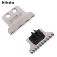 Bộ lưỡi tông đơ chấn viền Kemei KM-1949 KM-1949 KM-5021 chuyên dụng gồm 1 lưỡi cắt và 1 lưỡi cố định