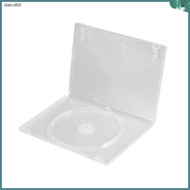 🧂 6Pcs Cd Storage Box White Media Video Case for Home Cinema Use