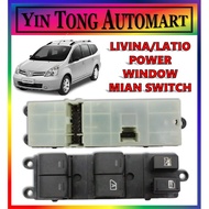 Livina/Latio Power Window Main Switch