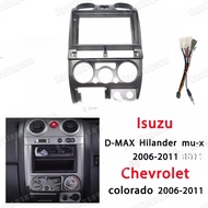 radio frame  stereo player fascia 2din accessories dash mounting kits panel  for Isuzu DMAX Alterra 